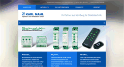 Desktop Screenshot of karl-mahl.de